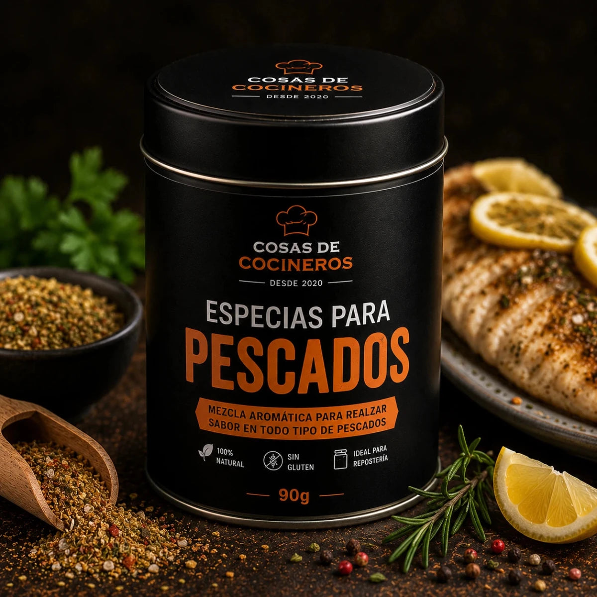 Especias para Pescados 90g - CosasDeCocineros