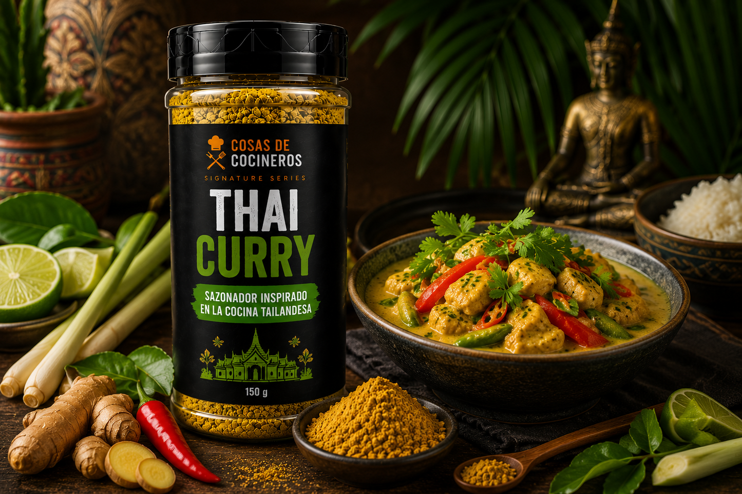mezcla sabores de tailandia