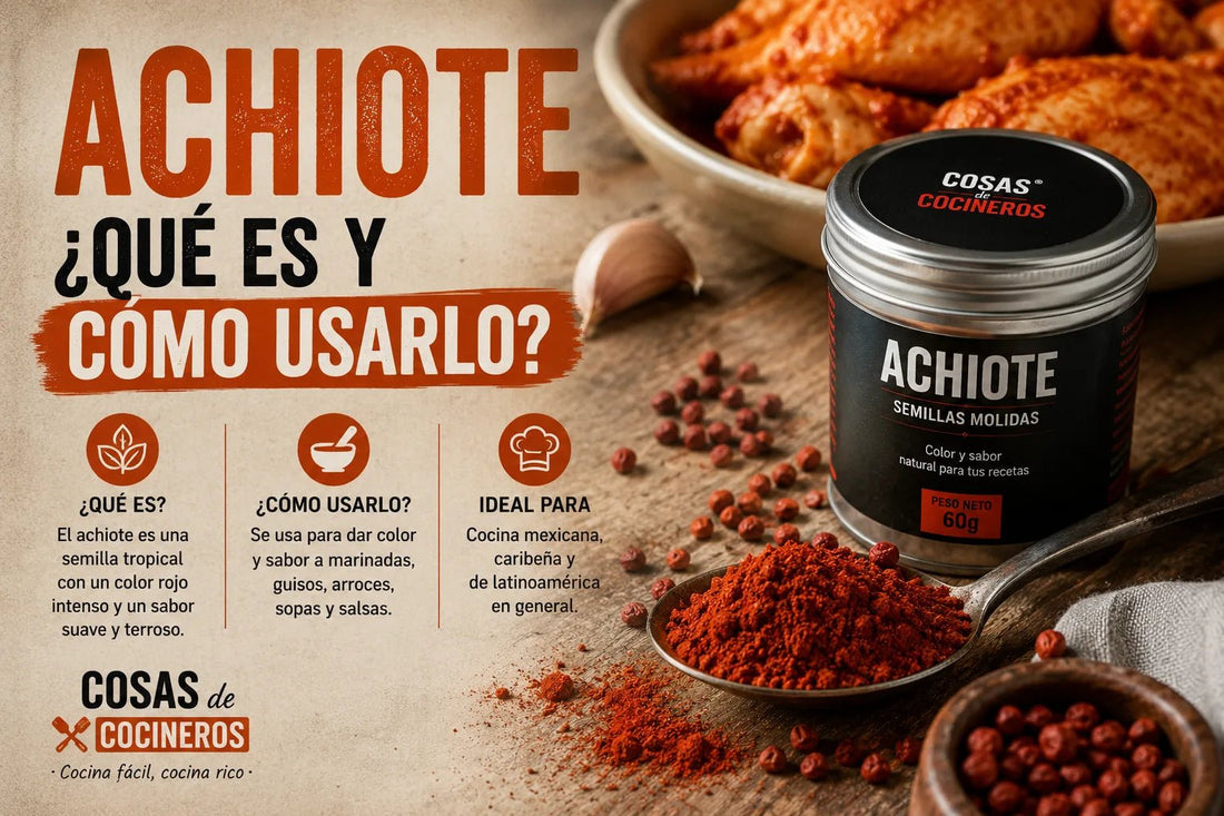 Achiote: Qué Es y Cómo Usarlo en la Cocina - CosasDeCocineros