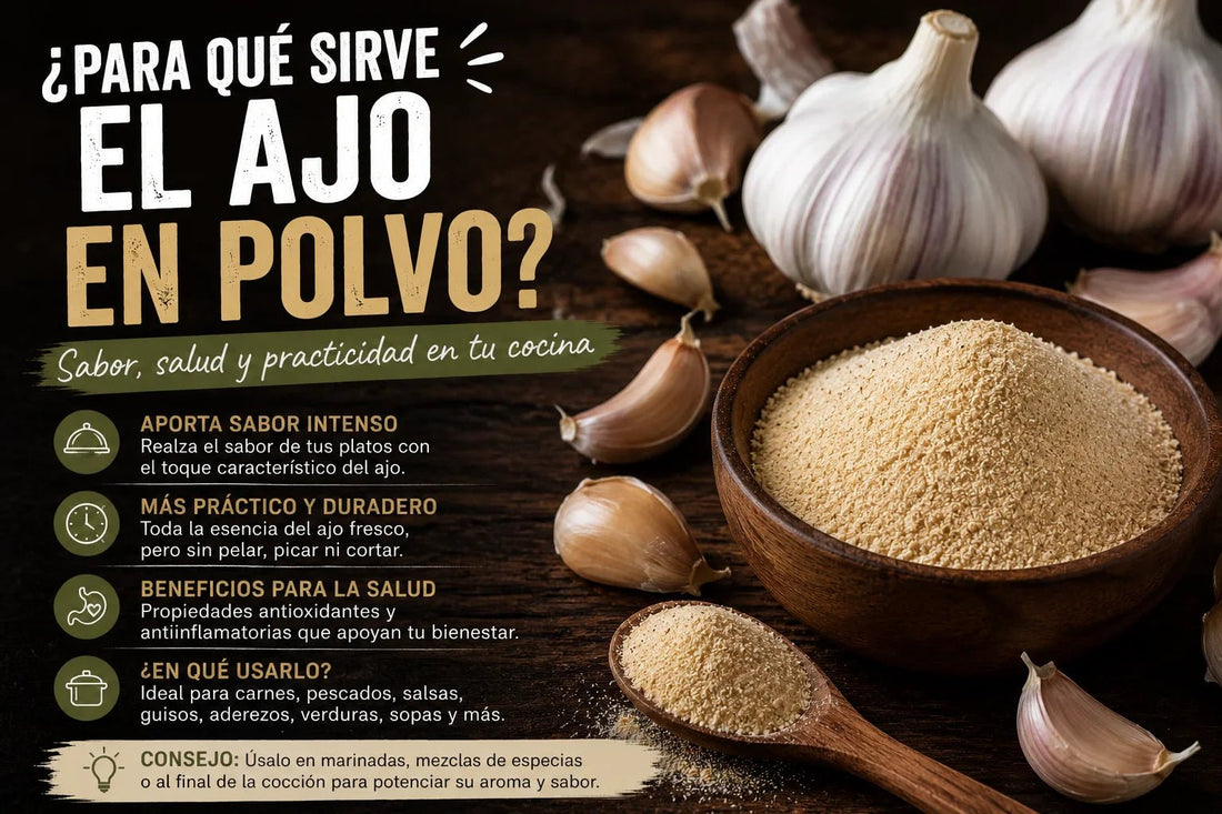 Ajo en Polvo: Qué Es y Cómo Usarlo en la Cocina - CosasDeCocineros