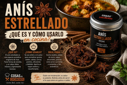 Anís Estrellado: Qué Es y Cómo Usarlo en la Cocina - CosasDeCocineros