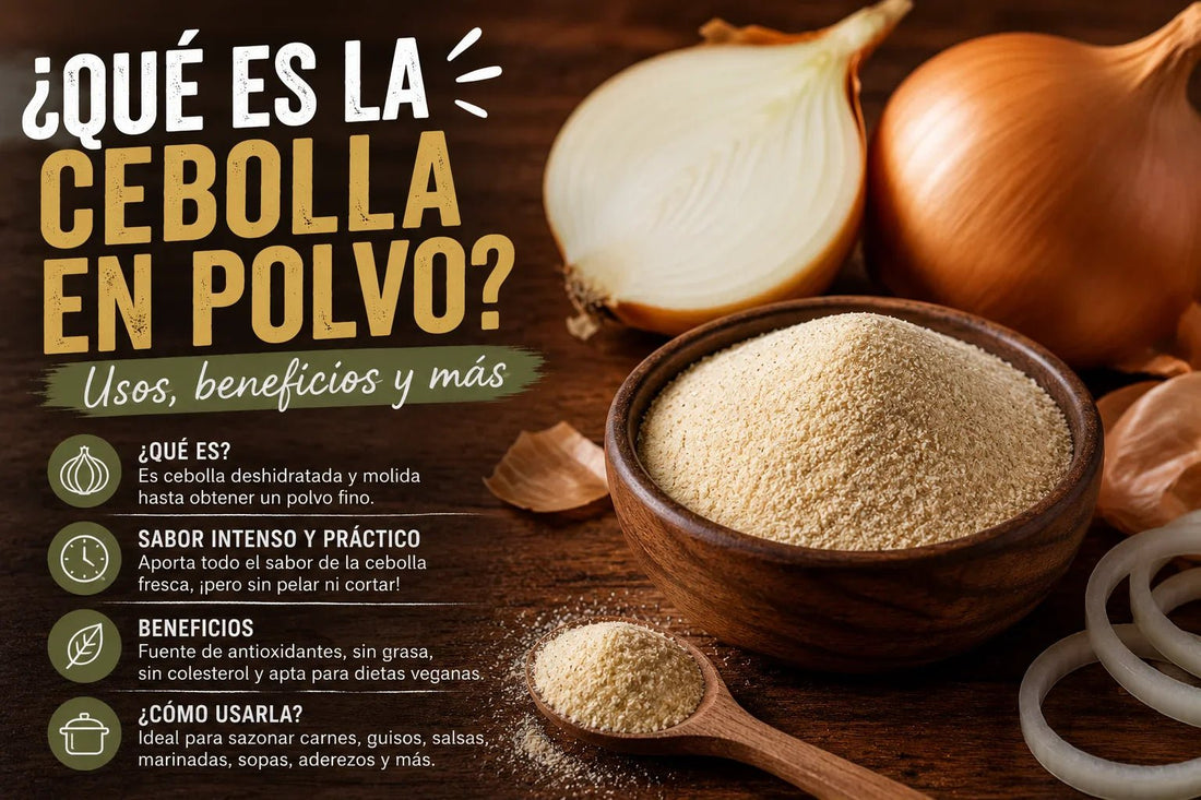 Cebolla en Polvo: Qué Es y Cómo Usarla en la Cocina - CosasDeCocineros