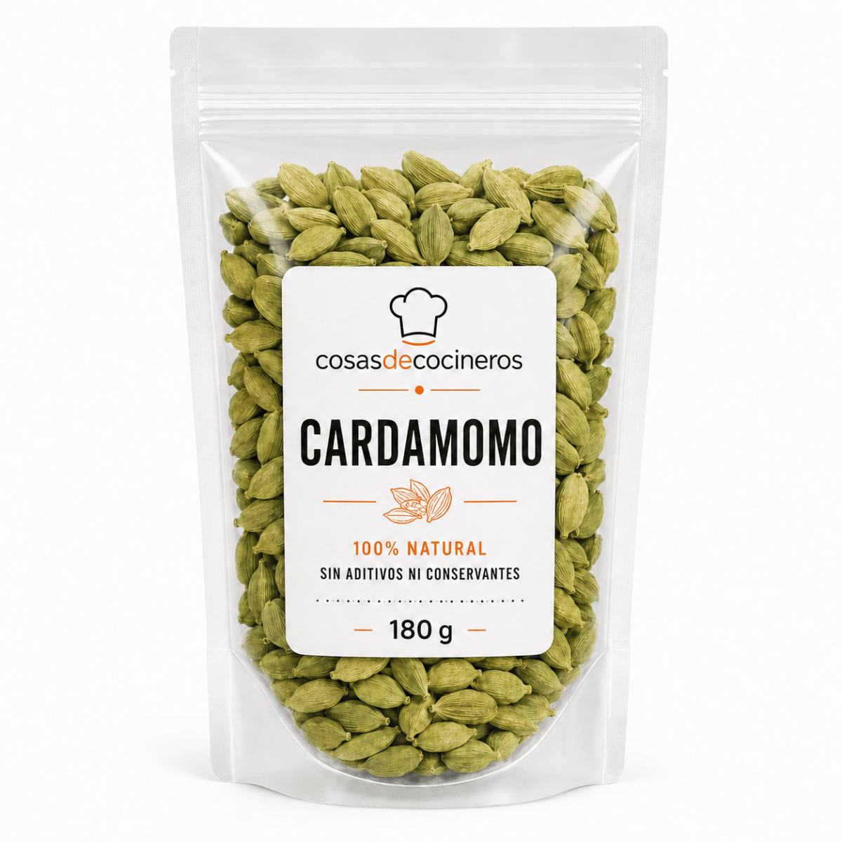 Cardamomo Verde en Grano - CosasDeCocineros
