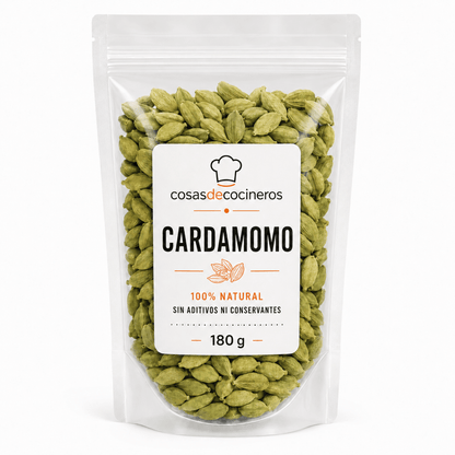 Cardamomo Verde en Grano - CosasDeCocineros