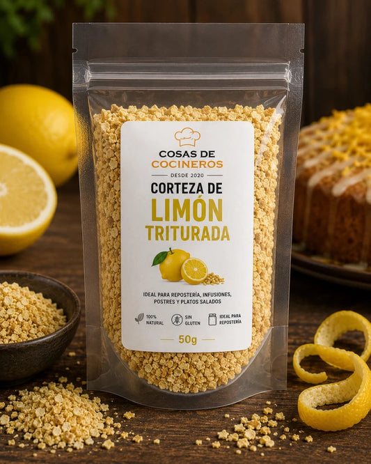 Corteza de Limón Triturada - CosasDeCocineros