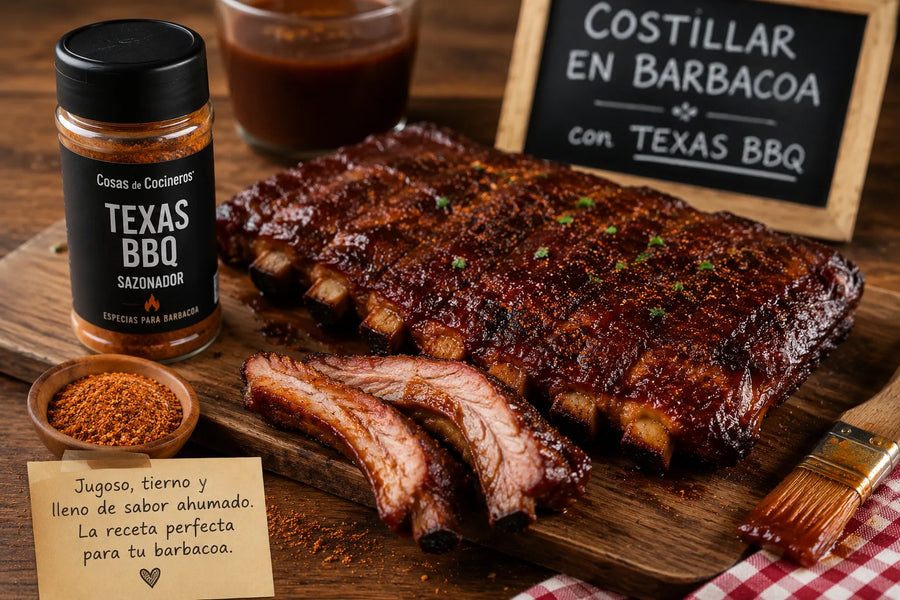 Costillar a la Barbacoa con Texas Smoke: Tierno y con Costra Perfecta