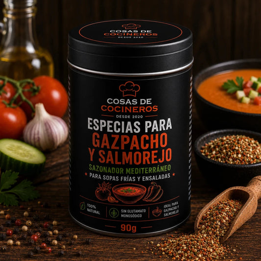 Especias para Gazpacho y Salmorejo 90g - CosasDeCocineros