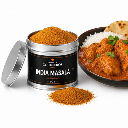 India Masala 90g – Sazonador Inspirado en la Cocina India - CosasDeCocineros