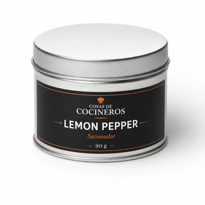 Lemon Pepper 90g – Sazonador Limón & Pimienta - CosasDeCocineros