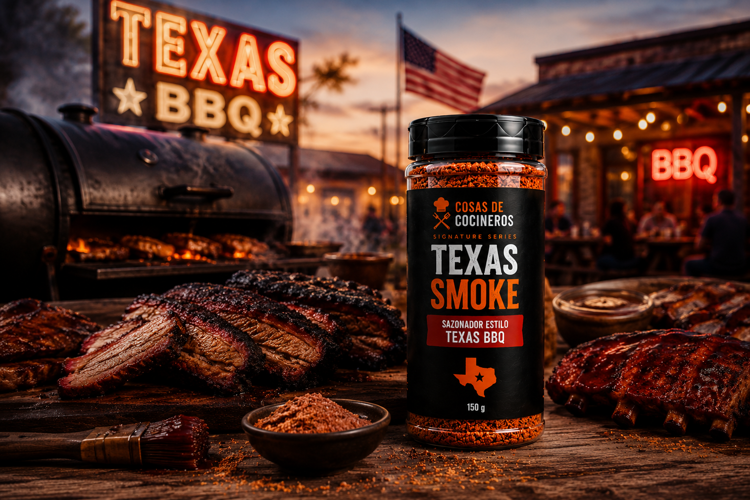 compra sazonador bbq texas