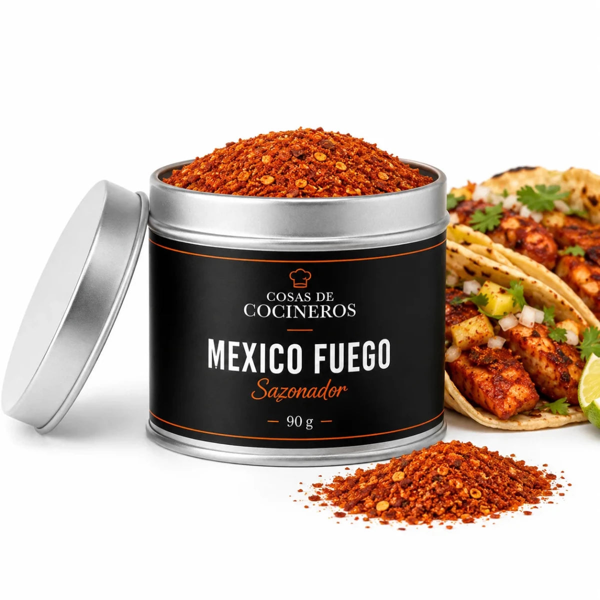 México Fuego 90g – Sazonador Inspirado en la Cocina Mexicana - CosasDeCocineros