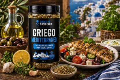 especias griegas para gyros