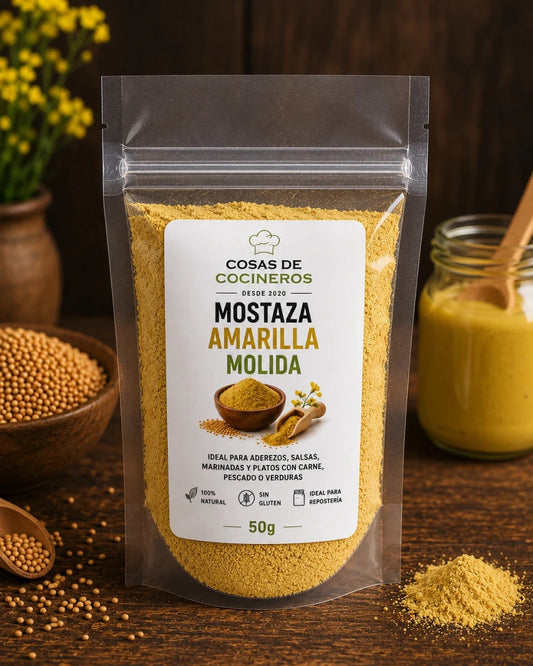 Mostaza Amarilla Molida - CosasDeCocineros