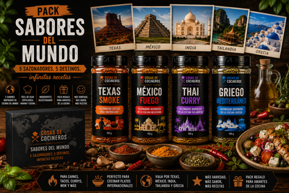pack sabores del mundo