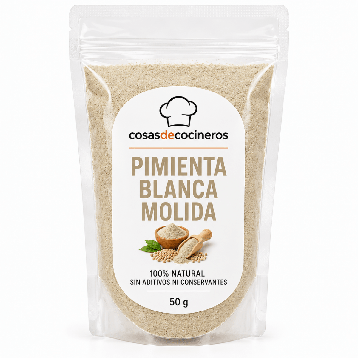 Pimienta Blanca Molida - CosasDeCocineros