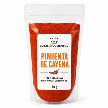 Pimienta de Cayena en polvo - CosasDeCocineros