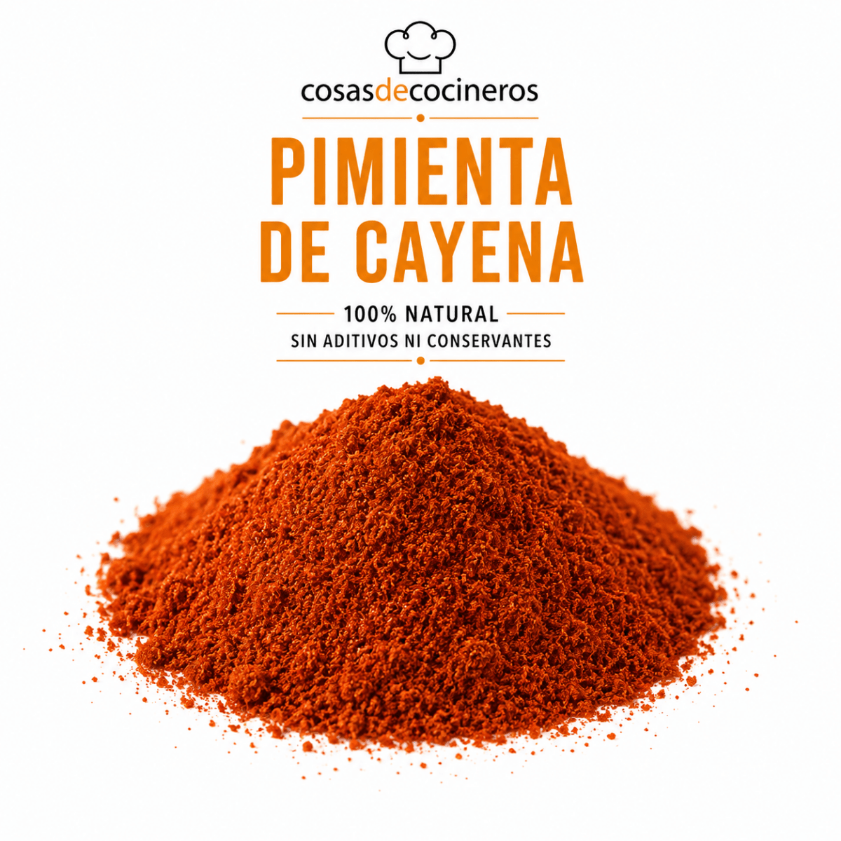 Pimienta de Cayena en polvo - CosasDeCocineros