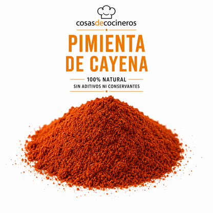 Pimienta de Cayena en polvo - CosasDeCocineros