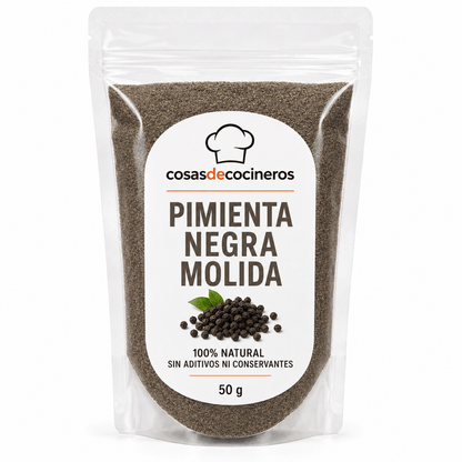 Pimienta Negra Molida - CosasDeCocineros