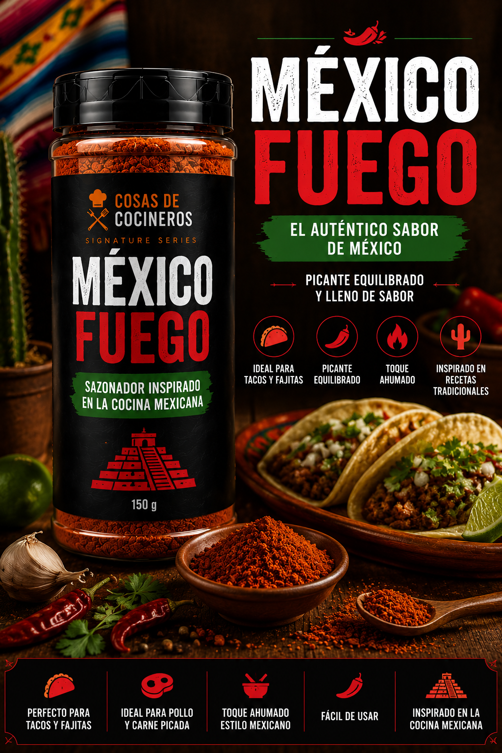 mezcla de especias mexicanas cosasdecocineros