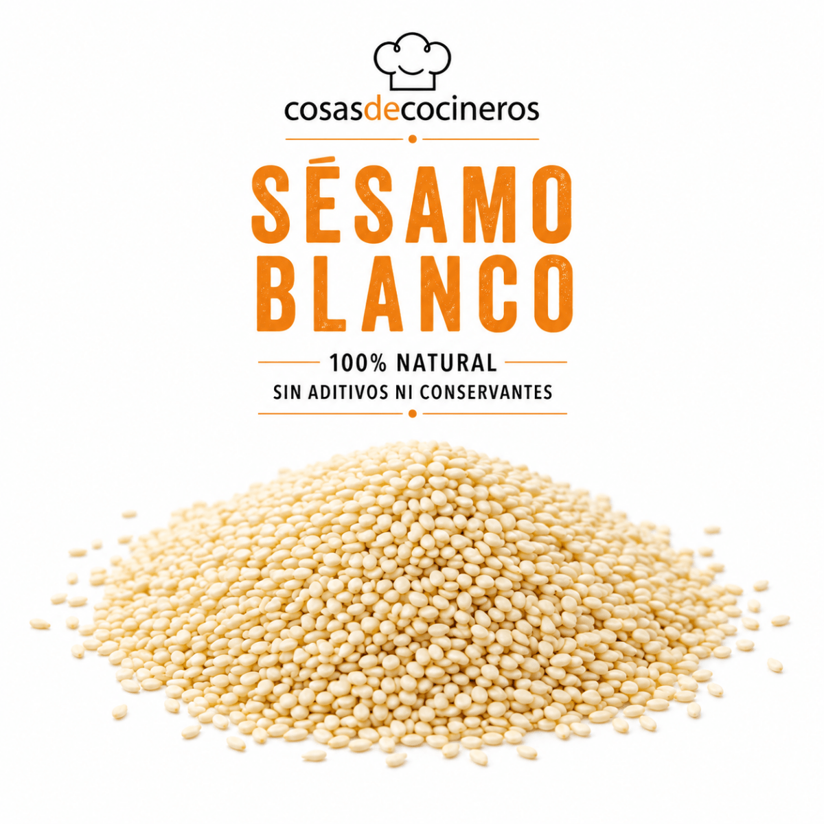 Sésamo Blanco - CosasDeCocineros