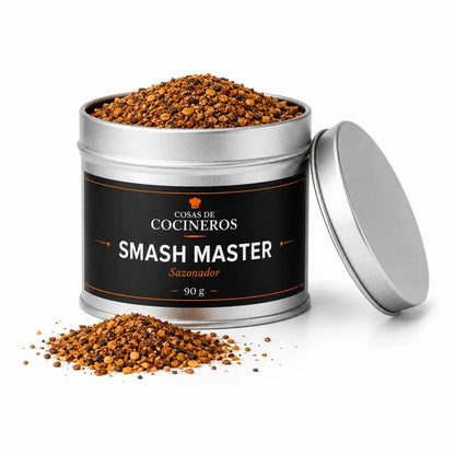 Smash Master 90g | Sazonador para Hamburguesas y Smash Burgers - CosasDeCocineros