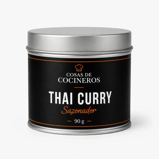Thai Curry 90g – Sazonador Inspirado en la Cocina Tailandesa - CosasDeCocineros